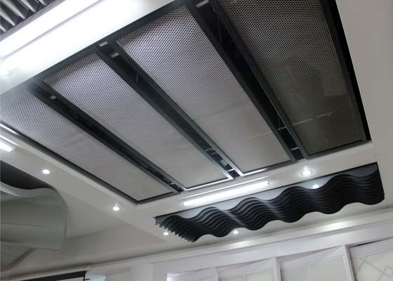 Alluminio o mattonelle commerciali d'acciaio del soffitto per la costruzione della decorazione interna, SONCAP